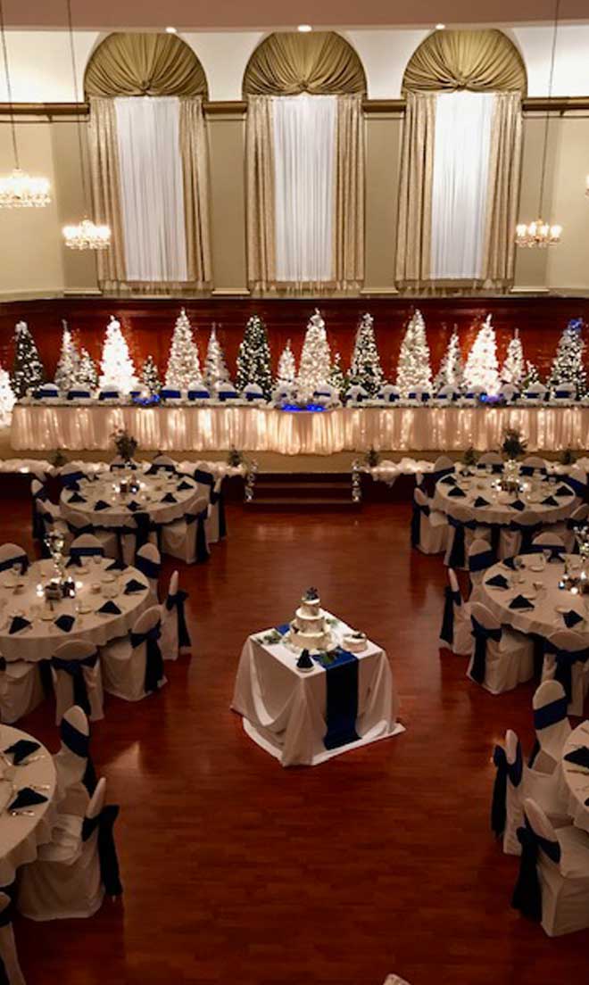 Bride room on second floor of The Corinthian Event Center.