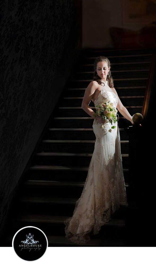 Bride or Groom room on third floor of The Corinthian Event Center.