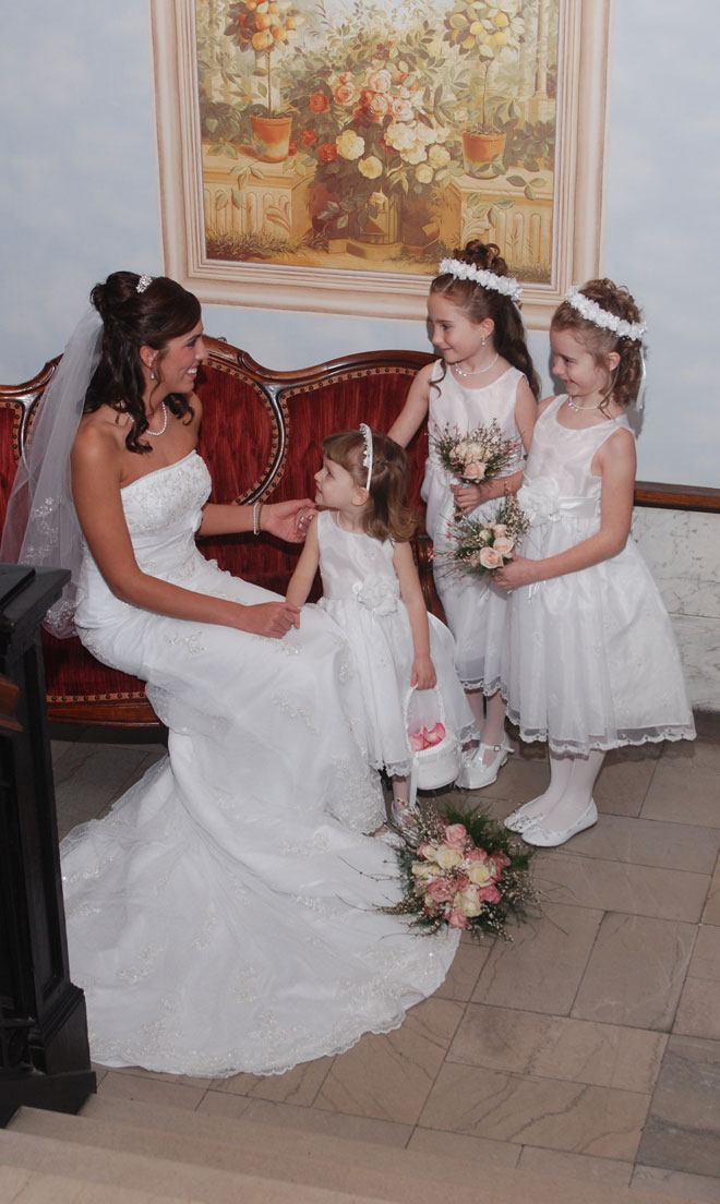 Bride room on second floor of The Corinthian Event Center.