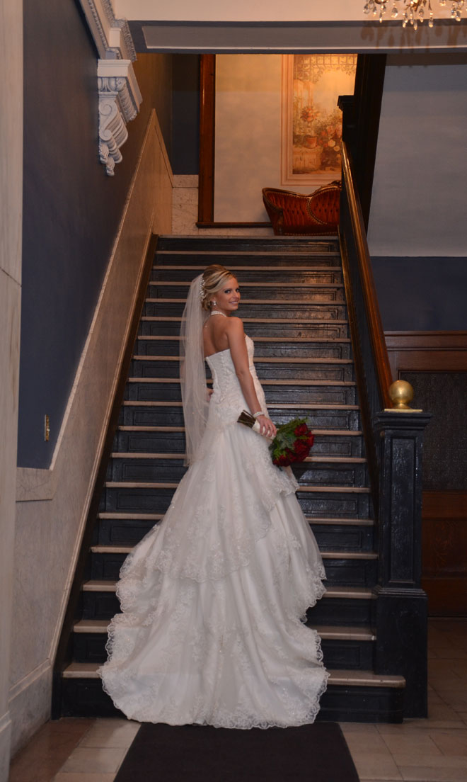 Bride room on second floor of The Corinthian Event Center.