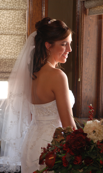 Bride or Groom room on third floor of The Corinthian Event Center.